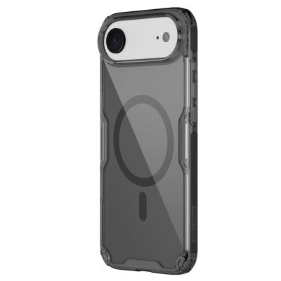 2. Etui Nillkin Nature TPU Pro Magnetic kompatybilne z MagSafe na iPhone 17 Air - półprzezroczysto-czarne