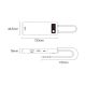 26. Baseus Metal Gleam Series stacja dokująca HUB 7 w 1 USB Typ C - 1 x HDMI / 1 x VGA / 3 x USB 3.2 Gen. 1 / 1 x Power Delivery / 1 x RJ-45 Ethernet szary (WKWG040013)