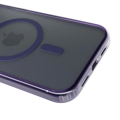 6. Etui 3mk Frosty MagCase na iPhone 17 - fioletowe