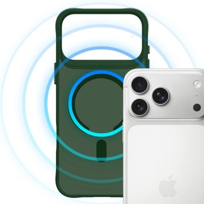 18. Etui 3mk Smoke MagCase na iPhone 17 Pro - zielone-półprzezroczyste