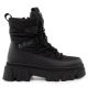 Lee Cooper buty zimowe damskie czarne ocieplane botki na zamek