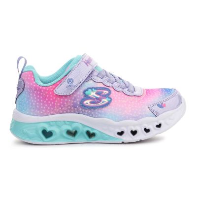 7. Buty Skechers S Lights Flutter Heart Lights Jr 302315-LVMT
