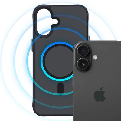 2. Etui 3mk Smoke MagCase z MagSafe na iPhone 16 Plus - półprzezroczyste