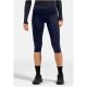 7. Legginsy damskie Odlo ESSENTIAL Tights 3/4 niebieskie