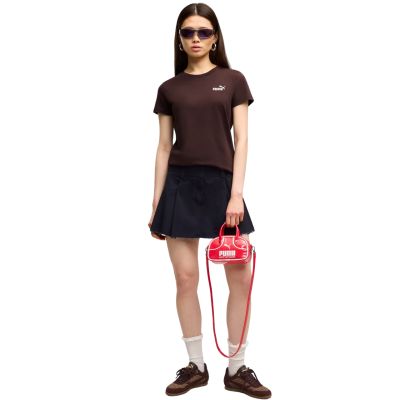 5. Koszulka damska Puma ESS Small No.1 Logo Tee(s) ciemnobrązowa 682373 33