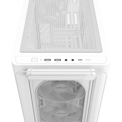 12. Obudowa ASUS A23 Plus ARGB white