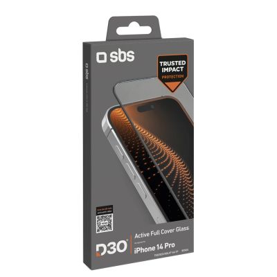 3. Szkło hartowane SBS D3O z ramką do iPhone 14 Pro
