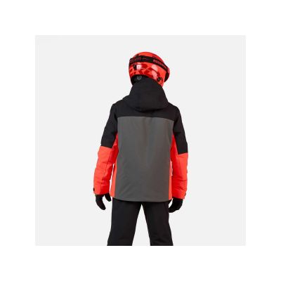 3. Kurtka narciarska dziecięca ROSSIGNOL Jr Hero Velika Insulated Jkt czarna