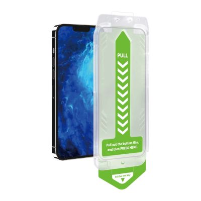 2. Szkło hartowane 9H z ramką montażową do iPhone 14 Pro Max Wozinsky Premium Glass - czarne