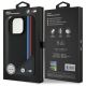 8. Etui BMW M Meshed Tricolor Stripes MagSafe na iPhone 16 Pro Max - czarne