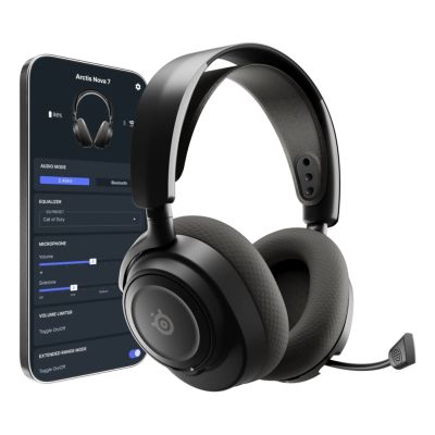 6. Słuchawki Steelseries Arctis Nova 7X Gen 2, Black