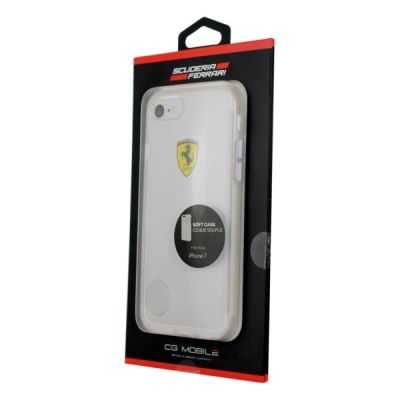 2. Etui Ferrari Transparent na iPhone 7 / 8 / SE 2020 / SE 2022 - przezroczyste