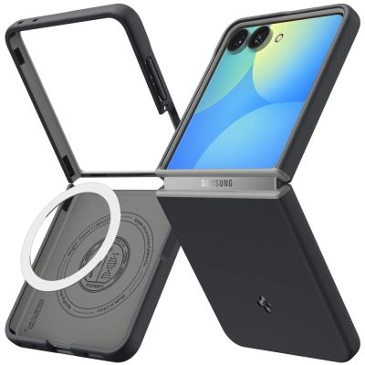 2. Etui Spigen Nano Pop MagSafe na Samsung Galaxy Z Flip 8 - czarno-szare