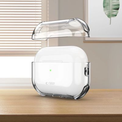 5. Etui Tech-Protect Bounce na AirPods Pro 3 - przezroczyste