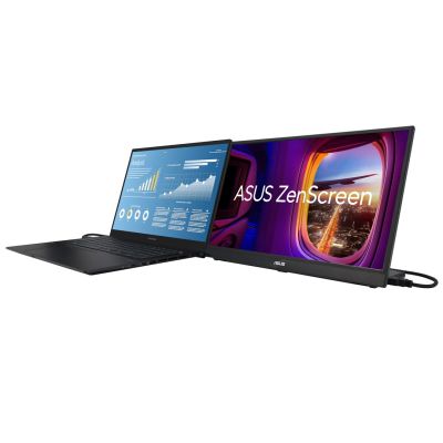 7. ASUS ZenScreen MB17AHG monitor komputerowy 43,9 cm (17.3") 1920 x 1080 px Full HD Czarny