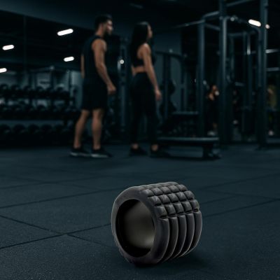 6. WAŁEK ROLLER DO ĆWICZEŃ CZARNY 14x10CM ENERO FIT