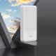 3. Powerbank Dudao K10Pro 2,4A 20000mAh 2 x USB-A - biały