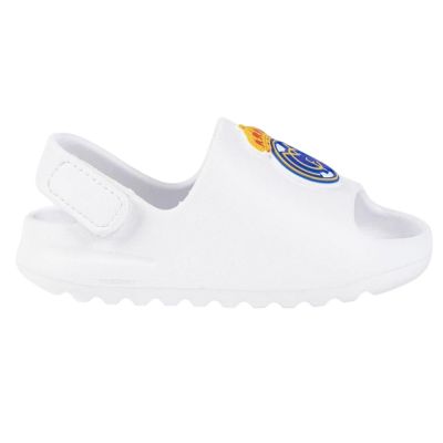 2. Sandały Real Madryt beach pool flip flops white eva Jr 2300006792B