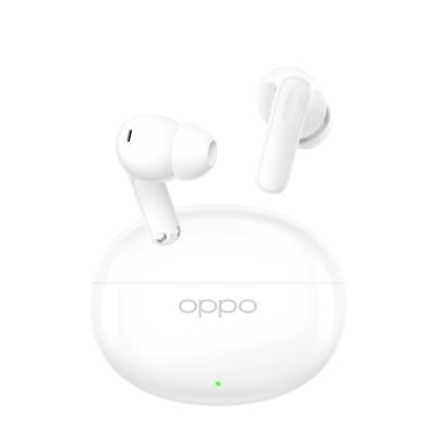 5. Słuchawki bezprzewodowe OPPO Enco Air5 dokanałowe z ANC i tłumaczeniem AI - białe