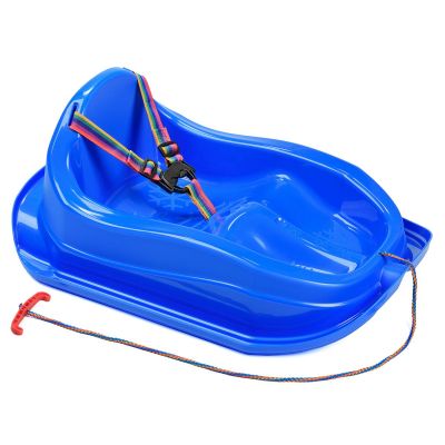 9. SANKI PLASTIKOWE MINI BOBEK NIEBIESKIE