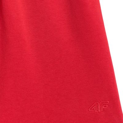 5. Spodenki dla chłopca 4F CAS M780 czerwone 4FJWSS26TSHOM780 62S