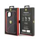 8. Etui Ferrari Twist Metal Logo do iPhone 15 - czarne