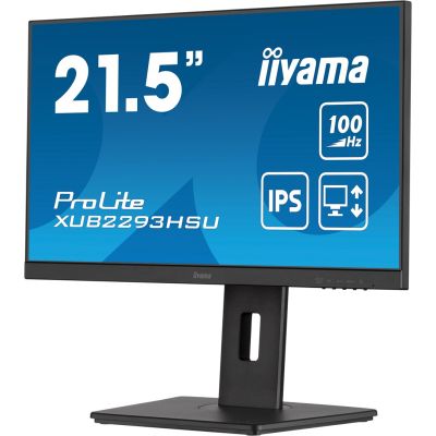 5. Iiyama Display 22 XUB2293HSU-B7 IPS - Płaski Ekran - 54.6 cm