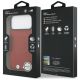 8. Etui BMW M FW Metal Logo MagSafe na iPhone 17 Pro Max - czerwone