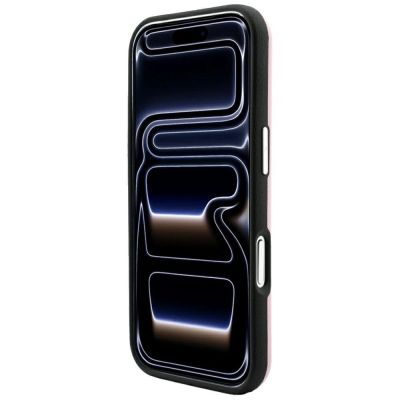 5. Etui Karl Lagerfeld Smooth Choupette Sketch MagSafe do iPhone 18 Pro / 17 Pro - różowe