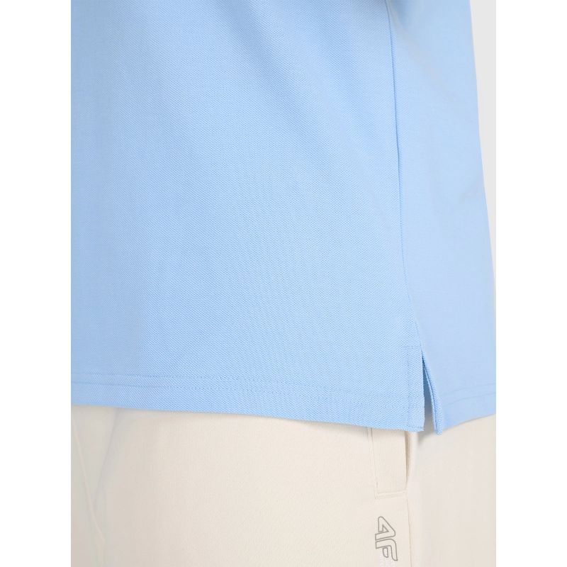 5. Koszulka polo męska 4F 4FWSS25TPTSM704-34S