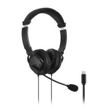 Kensington Słuchawki z mikrofonem, USB-C, Hi-Fi