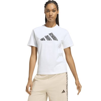 Koszulka damska adidas Animal Graphic biała KT9719