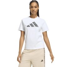 Koszulka damska adidas Animal Graphic biała KT9719