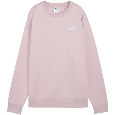 Bluza damska Puma ESS Small No. 1 Logo Relaxed Crew różowa 633268 49