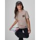 T-shirt regular z nadrukiem dziewczęcy 4F 4FJKAW26TTSHF4424-83S