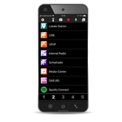 5. Adapter radia internetowego DR 463 Bluetooth DAB+ DLNA