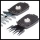 4. Einhell GC-CG 3,6/70 Li WT akumulatorowe nożyce do trawy 11 cm 3,6 V Litowo-jonowa (Li-Ion) Czarny, Niebieski