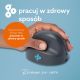 16. R-Go Tools Mysz pionowa R-Go HE Basic, mysz ergonomiczna, rozmiar medium (długość dłoni 165-185 mm), dla leworęcznych, Bluetooth