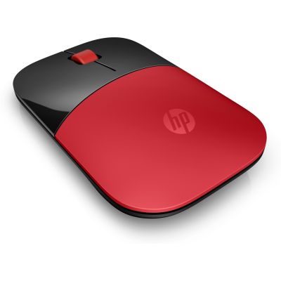 3. Mysz HP Z3700 Wireless Mouse Red bezprzewodowa czarno-czerwona V0L82AA