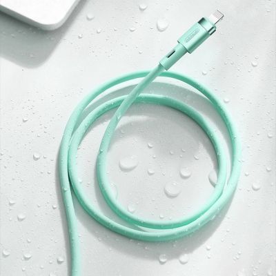 9. Kabel Joyroom Liquid Silicone Data Cable N2 USB-A / Lightning 2.4A 1.2m - czarny