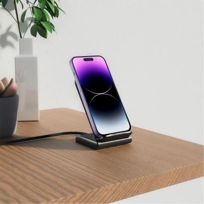 3. Ładowarka Tech-Protect QI15W-S2 indukcyjna 15W w formie stojaka - czarna
