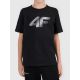 T-shirt bawełniany chłopięcy z logo 4F 4FJWMM00TTSHM3604-20S