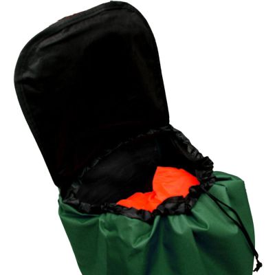 4. WÓZEK TORBA NA KÓLKACH NA ZAKUPY ZE STELAŻEM 31L ZIELONO BIAŁY