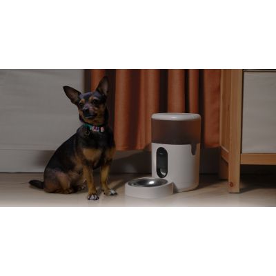 14. Aqara PETC1-M01 Smart Pet Feeder C1 - inteligentny podajnik karmy dla psa lub kota, automatyczne karmidło, białe