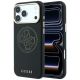 Etui Guess Perforated 4G Gold Logo Magsafe na iPhone 17 Pro Max / 18 Pro Max - czarne