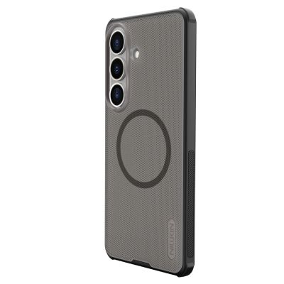 3. Etui Nillkin Super Frosted Shield Pro Magnetic kompatybilne z MagSafe na Samsung Galaxy S26 - półprzezroczysto-czarne