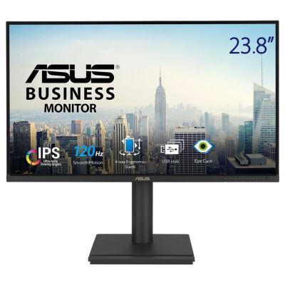 11. ASUS BE249QG monitor komputerowy 60,5 cm (23.8") 1920 x 1080 px Full HD LCD Czarny