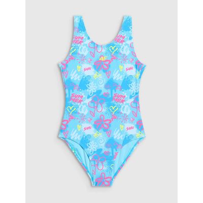 Dziewczęcy kostium kąpielowy jednoczęściowy 4F 4FJRSS25USWSF114-91A