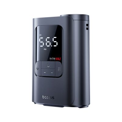 3. Kompresor bezprzewodowy Baseus GoTrip VA1 Super Mini z 3 końcówkami - czarny