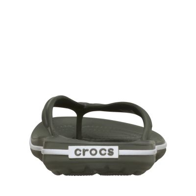 3. Klapki Crocs Crocband Flip oliwkowe 11033 3J5